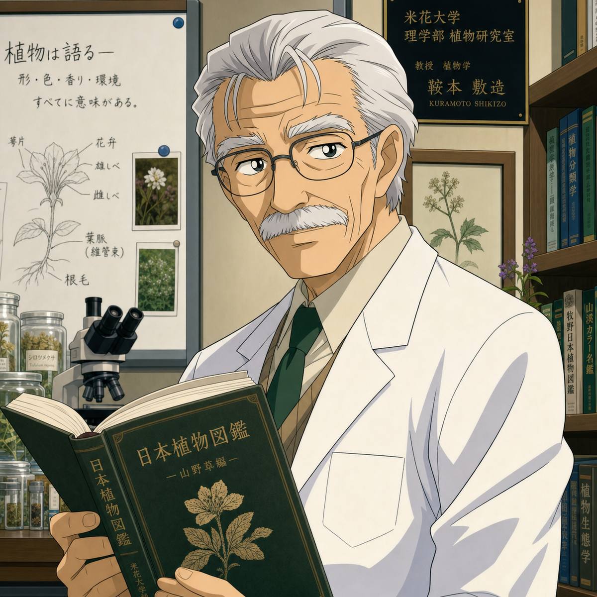 抖音揭秘植物研究员张德明